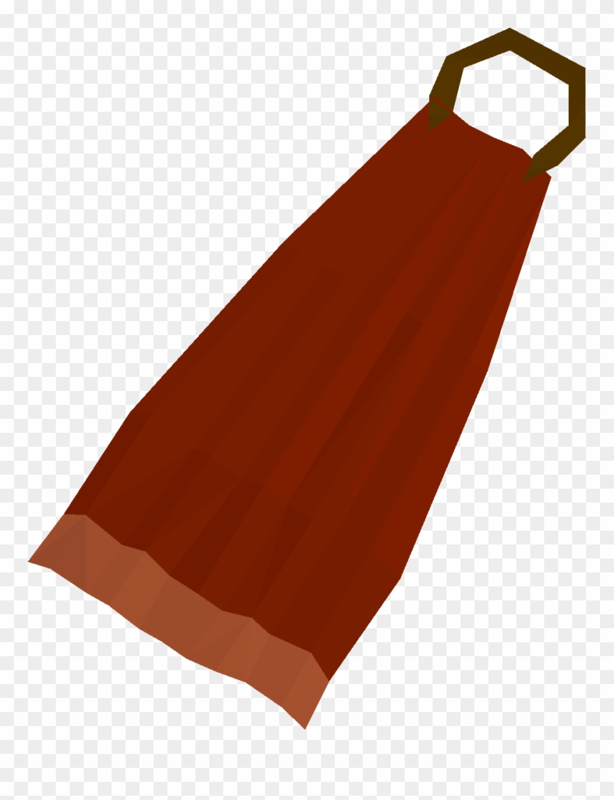 A Red Cape Is A Cape Available To Free To Play Players Clipart