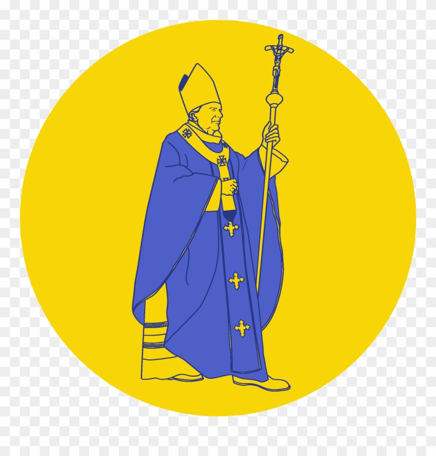 Papal Vestments Icon For Web Clipart