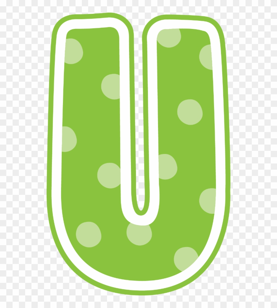 Polka Dot Letters Clipart