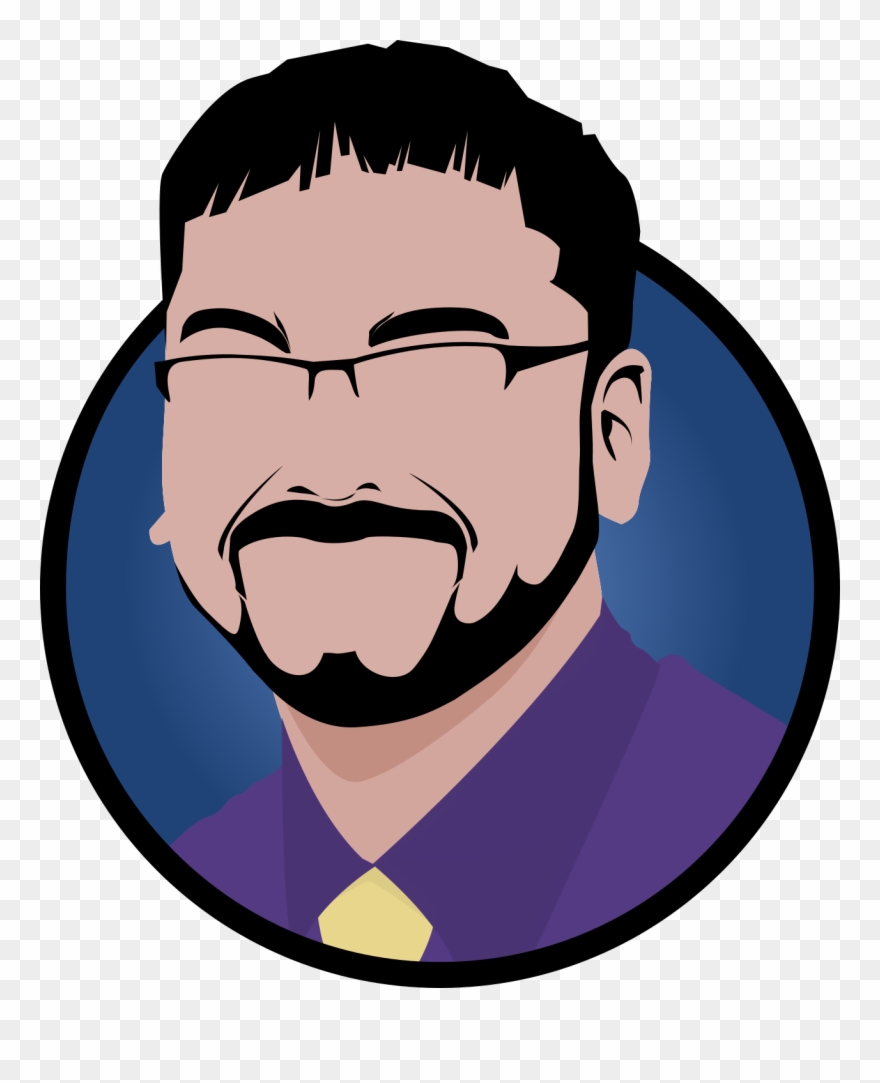 Minimalist Self Portrait Clipart