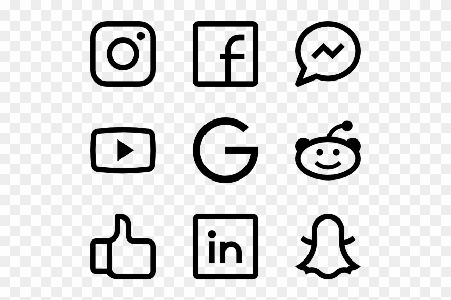 Social Media Clipart