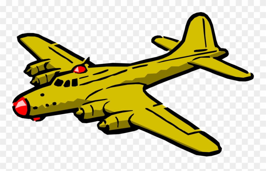 B Flying Fortress Image Illustration Of Boeing Clipart