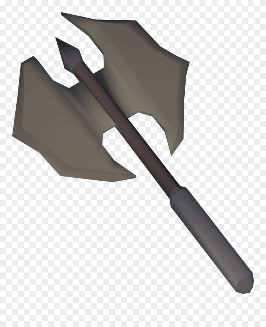 Dwarven Battleaxe Detail Clipart