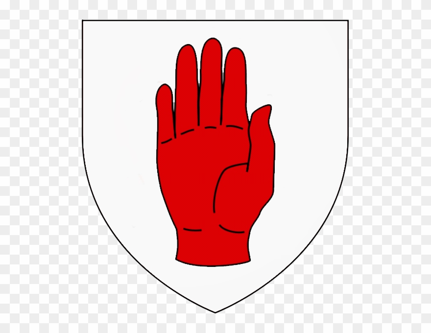 The Red Hand Of The Ui Neill The Dynasty That Claimed Clipart Pinclipart