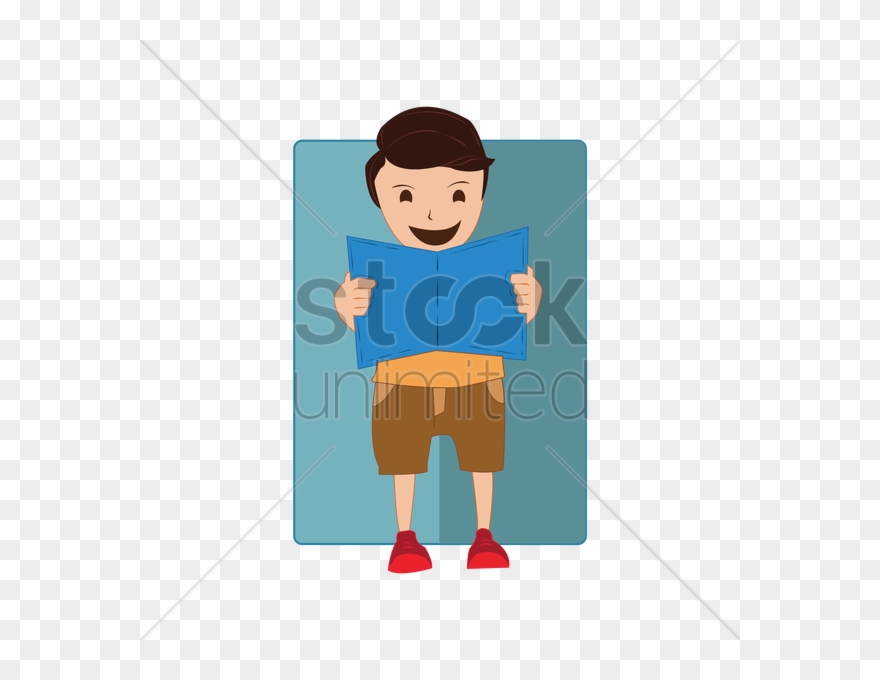 Free Download Book Clipart Book Boy Person - Png Download