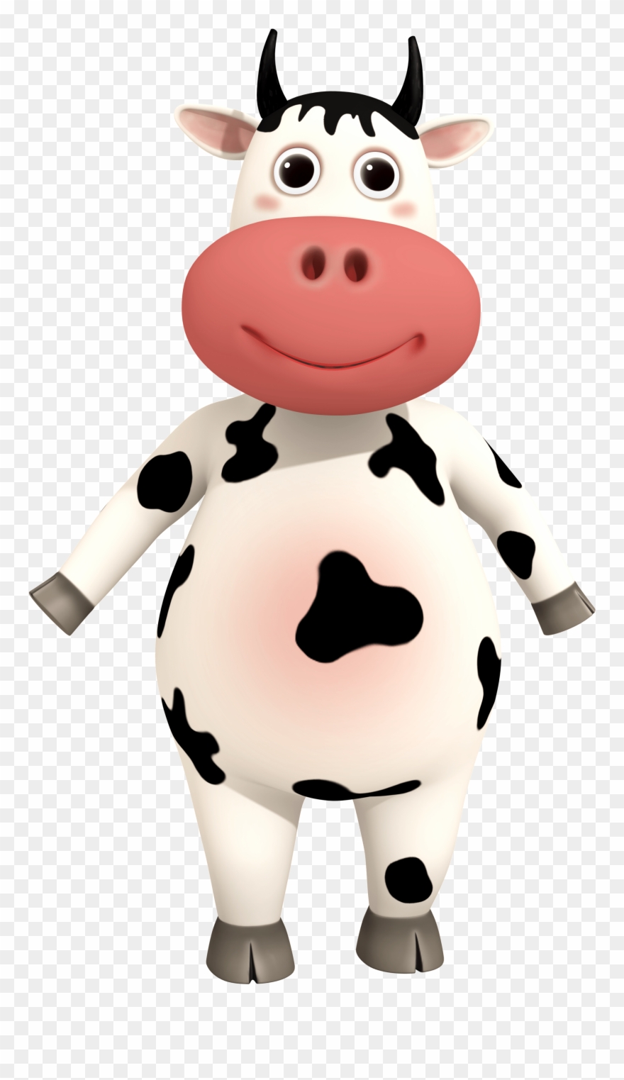 Cow Clipart Bum - Png Download