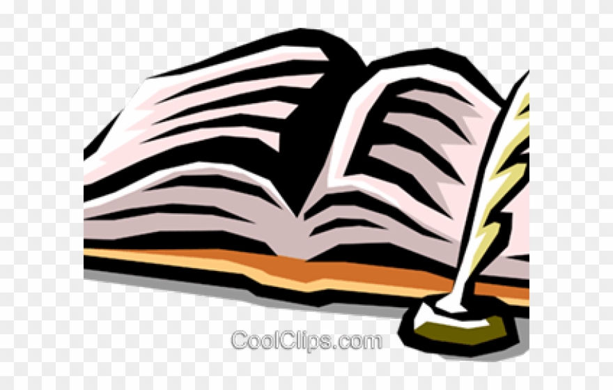 Feather Clipart Book - Png Download