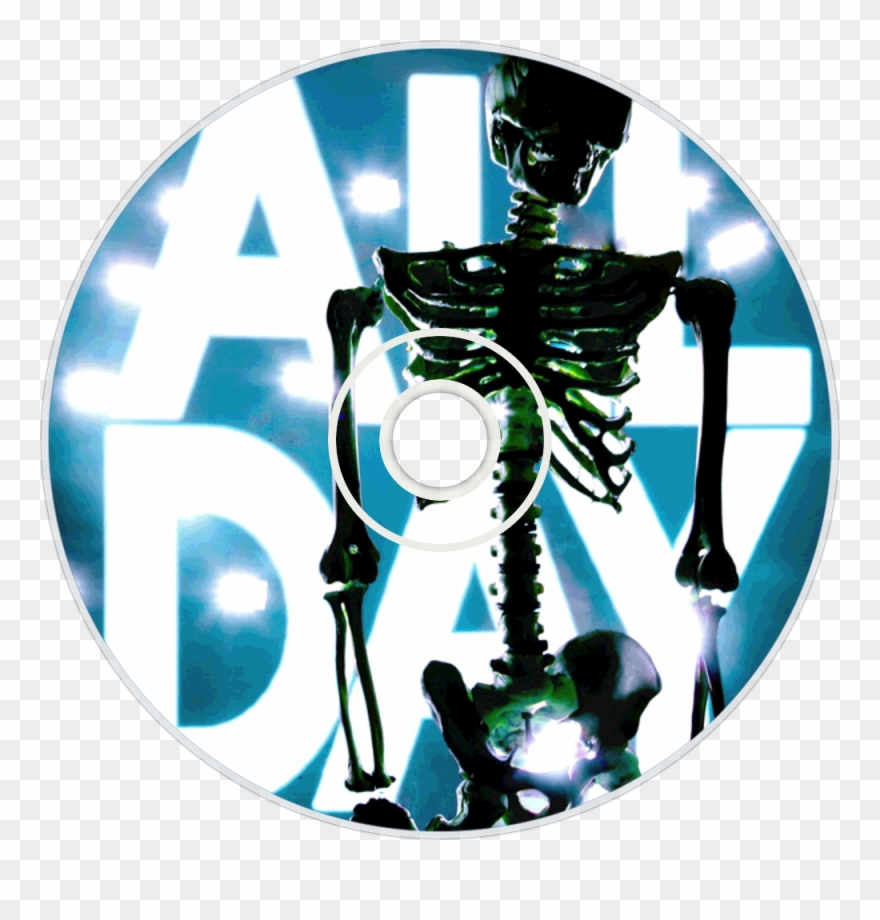 Girl Talk All Day Cd Disc Image Clipart