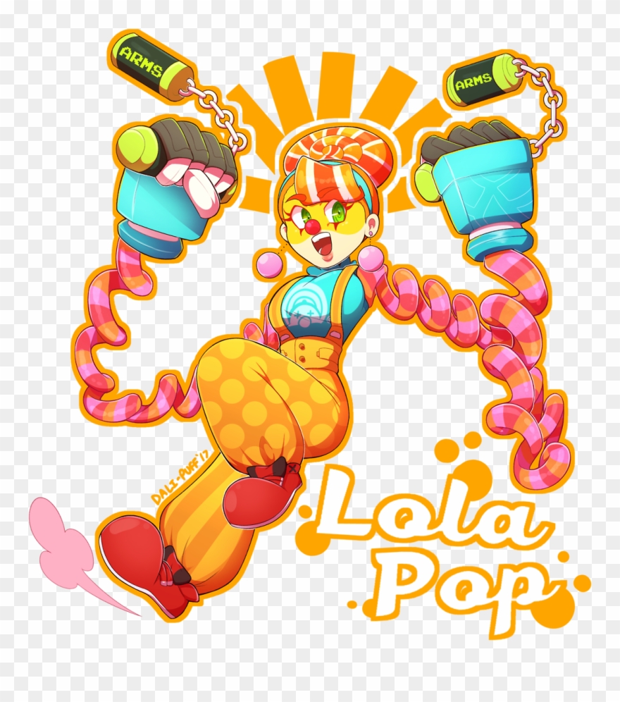 Arms Lola Pop By Dali-puff Is Tuff Stuff Clipart