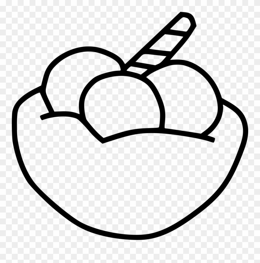 Ice Cream Dessert Sweet Sugar Treat Comments Clipart