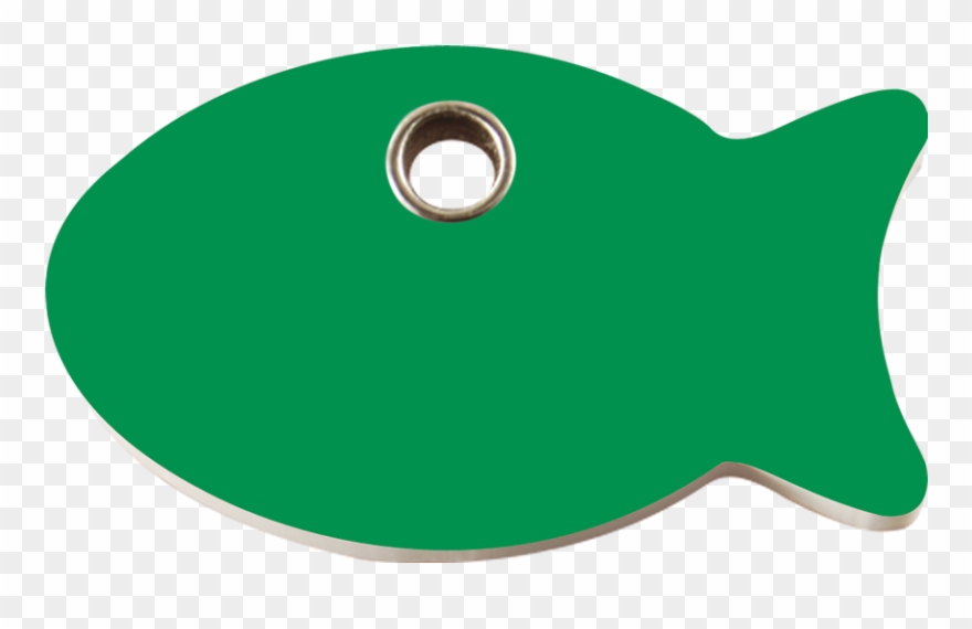 Fish Plastic Pet Tag Clipart