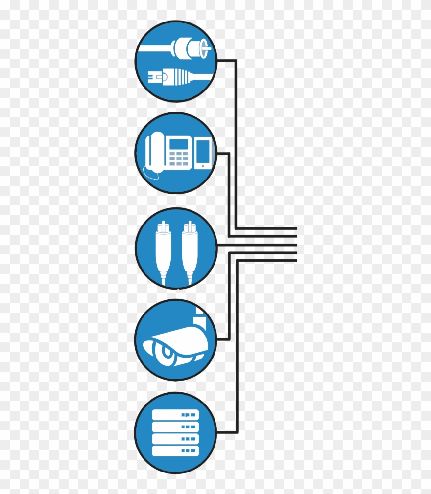 We Are A Full Service Company For All Of Your Network Clipart