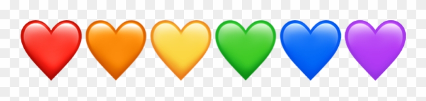 Lgbt Lgbtq Lgbtq Lgbtpride Ios Apple Heart Hearts Rain Clipart