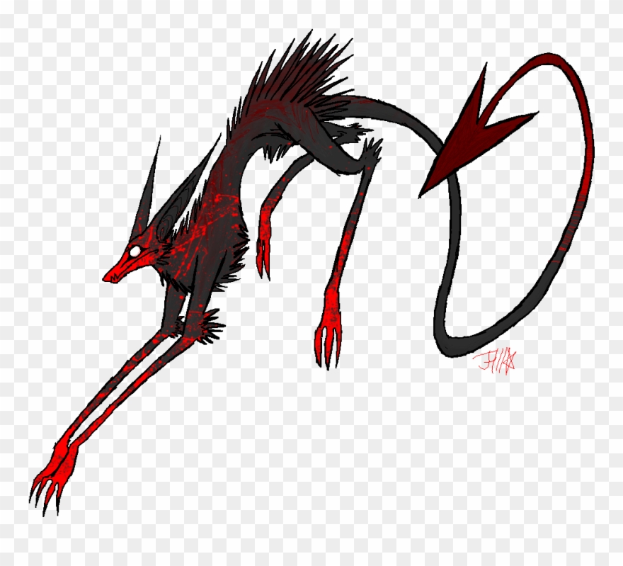 Svg Black And White Library Run Devil By Shark Bites Clipart