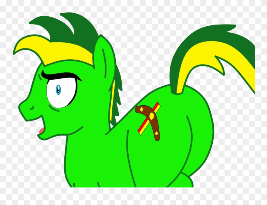 Didgereethebrony, Cutie Mark, Flank, Look At My Ass, Clipart