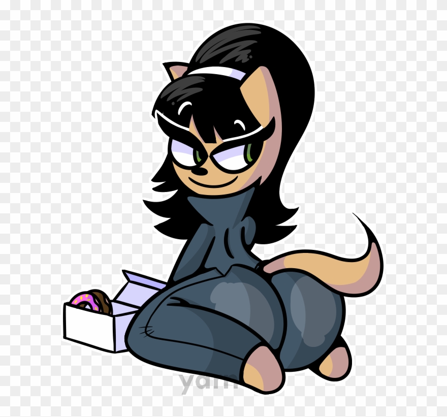 Kitty K Ass Well Clipart