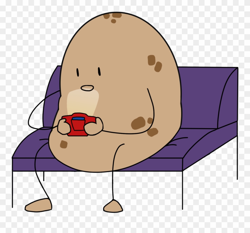 Are You Against Kids Sitting Down Like Potatoes All Clipart