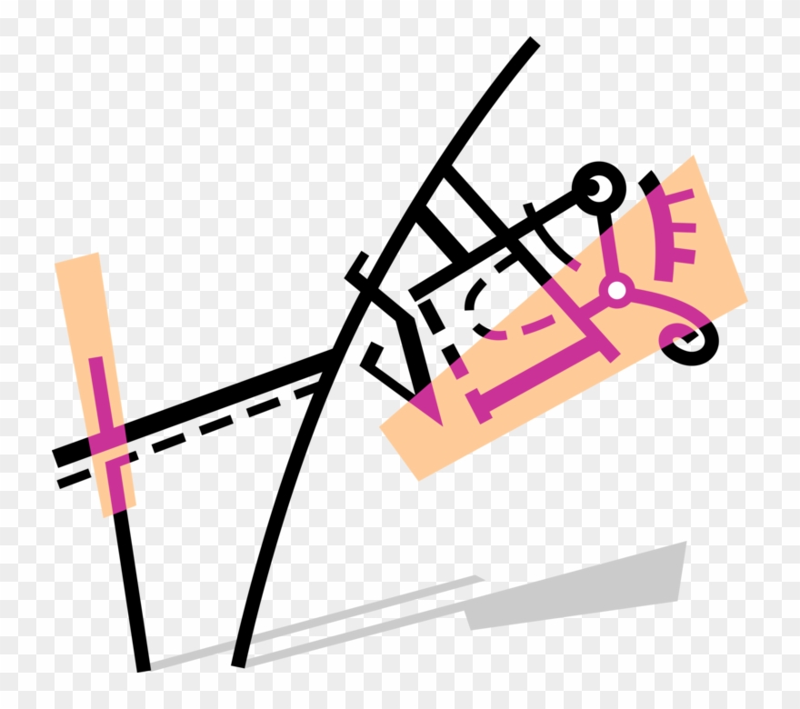 Vector Illustration Of Track And Field Athletic Sport Clipart