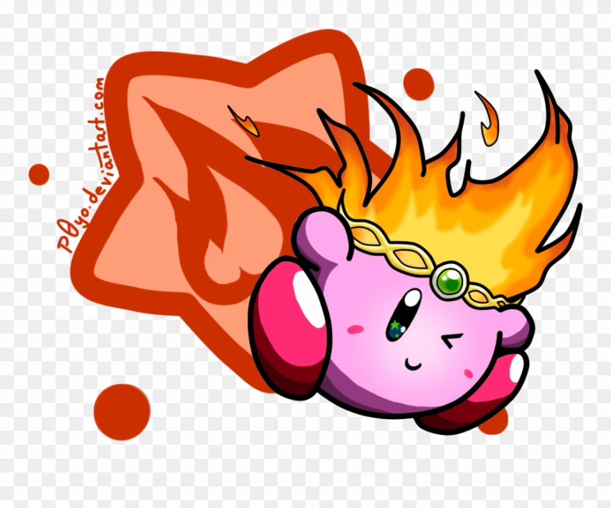 Looks Like Kirby Is Going To Strike A Couple Of "lucky" Clipart