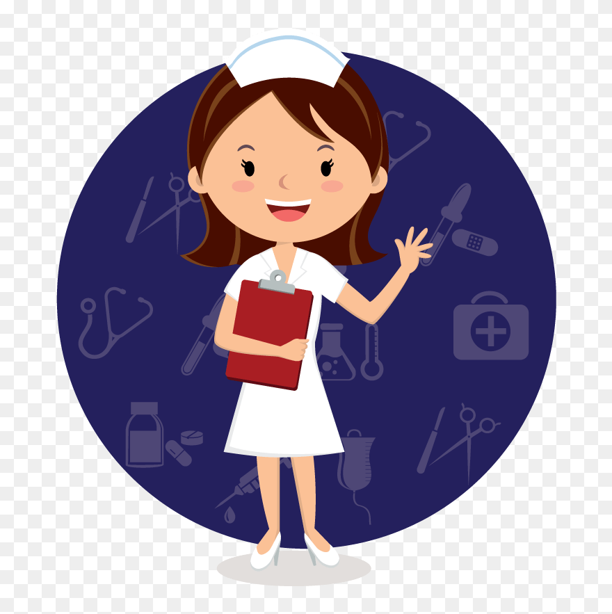 Graphic Of Qsd Caregiver Pushing Happy Old Woman In Clipart