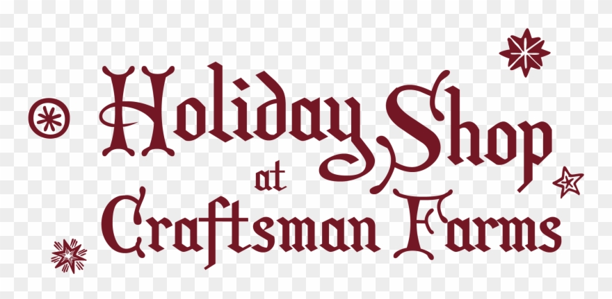 The Holiday Shop At Craftsman Farms Clipart