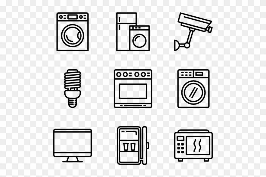 Household Appliances Clipart