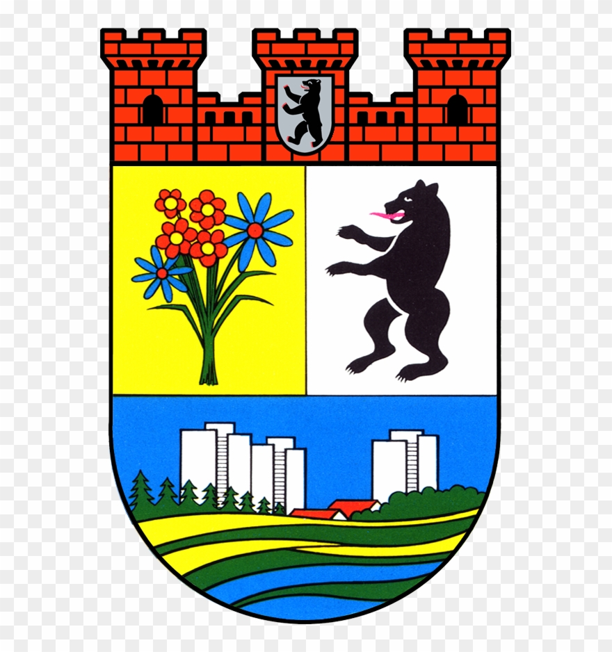 Coat Of Arms De-be Hellersdorf 1992 Clipart