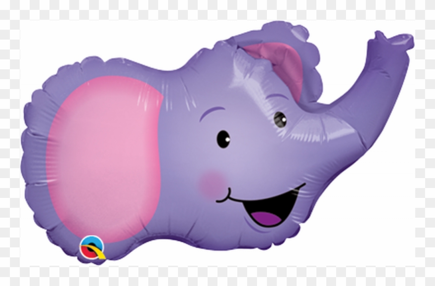 Little Elephant Mini Foil Balloon, Northstar Balloons, Clipart