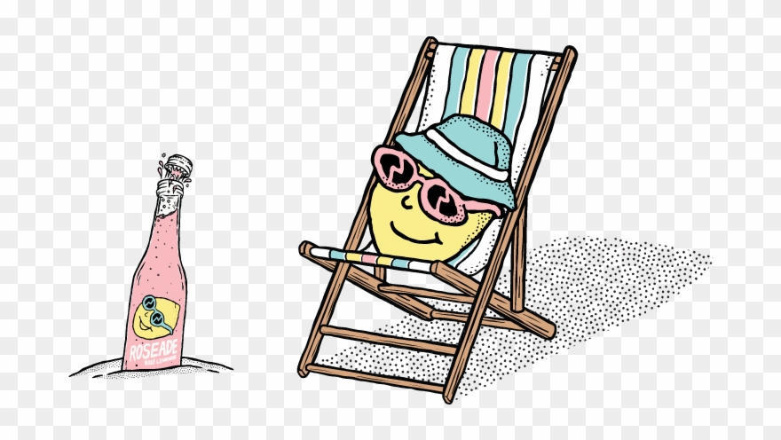 A Bottle Of Rosé Called Up Some Lemons One Day And Clipart