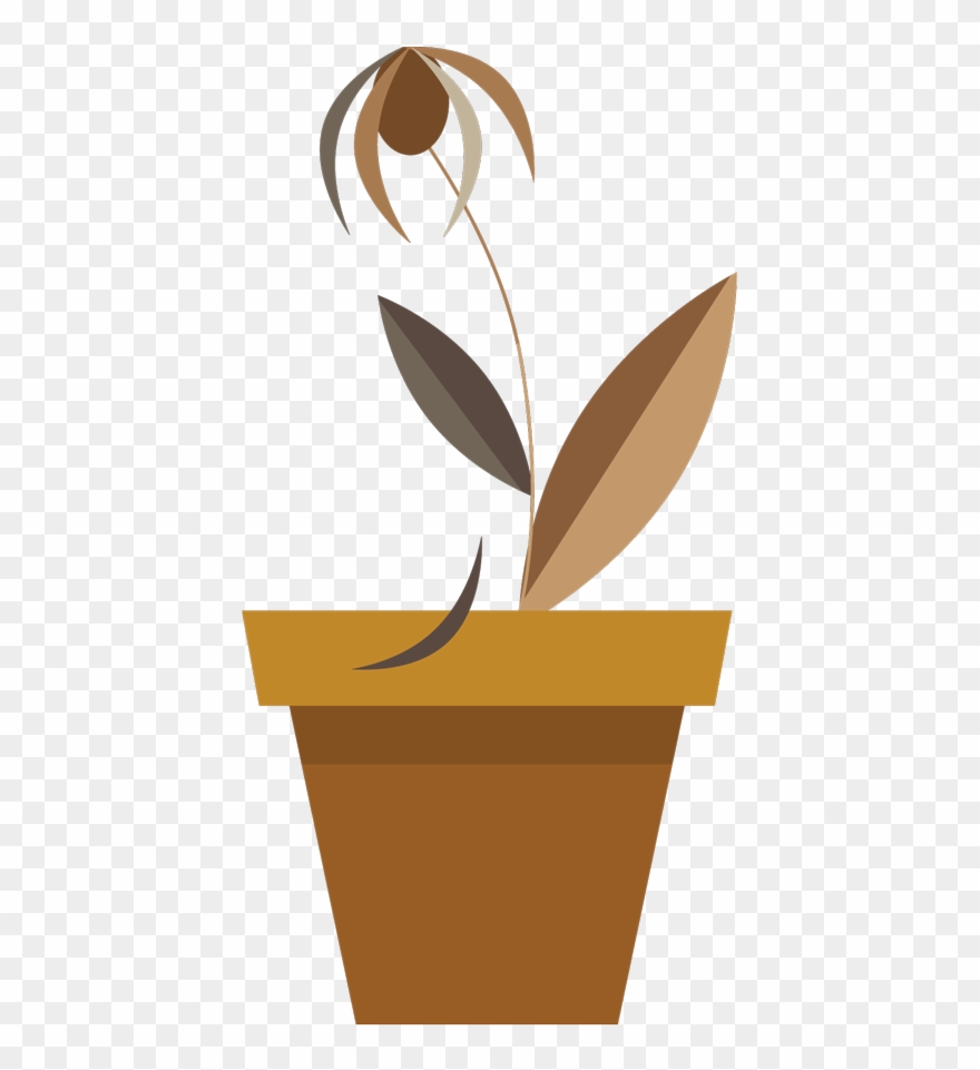 Web Design Dying Flower Clipart