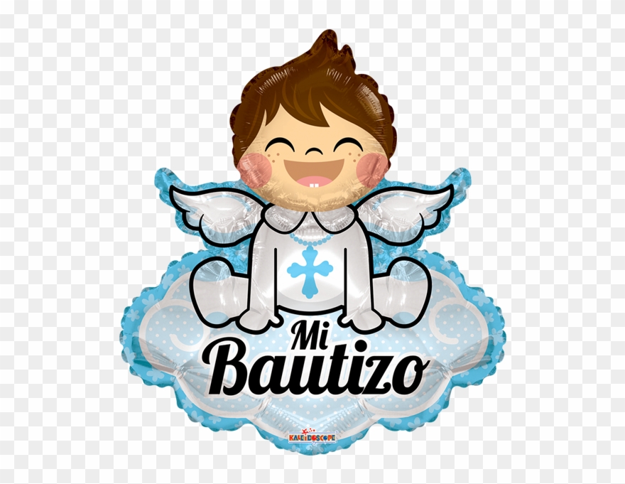 Mi Bautizo Angelito Con Nube Gb 28" Baby Blocks, Clouds Clipart