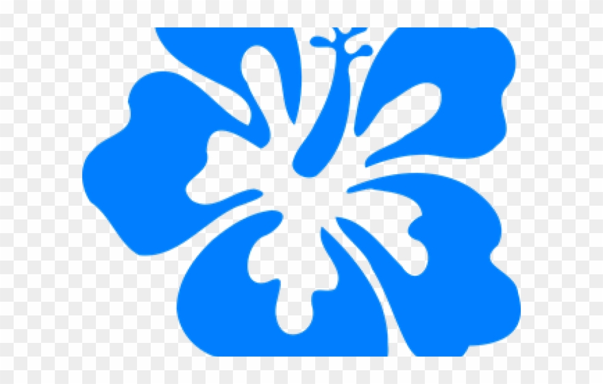 Polynesia Clipart Blue Hawaiian - Png Download