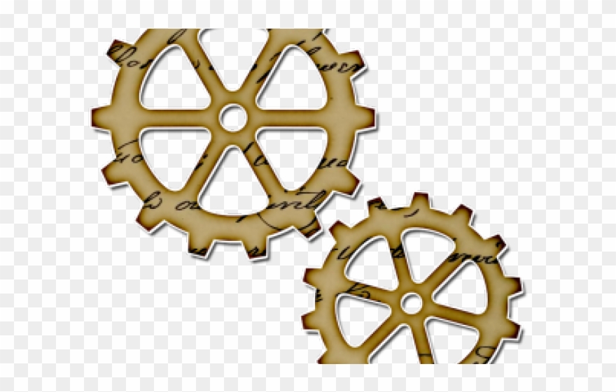 Steampunk Gear Clipart Printable - Png Download