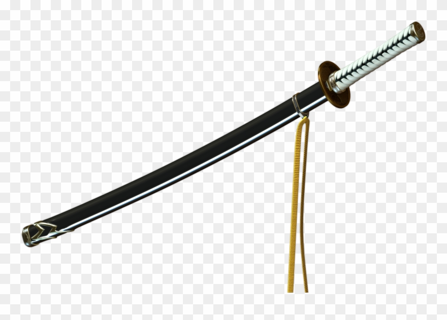Katana Of The Warrior Transparent Background Clipart