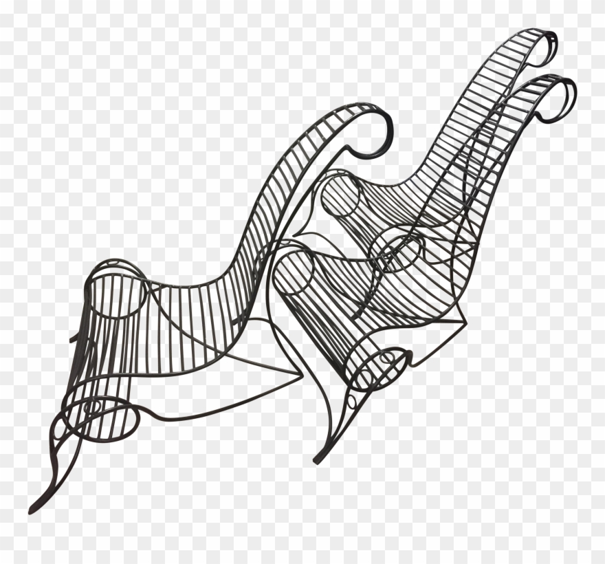 Wrought Iron Artisan Sculpture Clipart