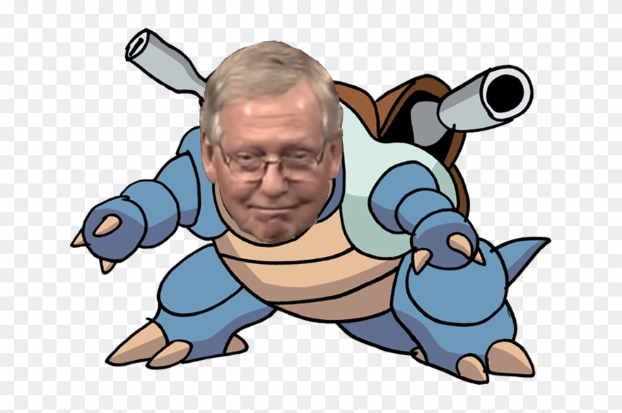 "democrats Cower In Fear As Mitch Mcconnell Finally Clipart