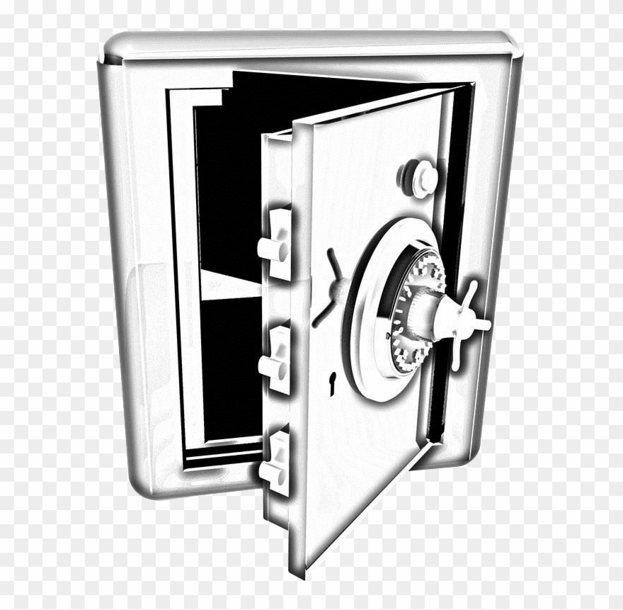 Safe Drawing Money Clipart
