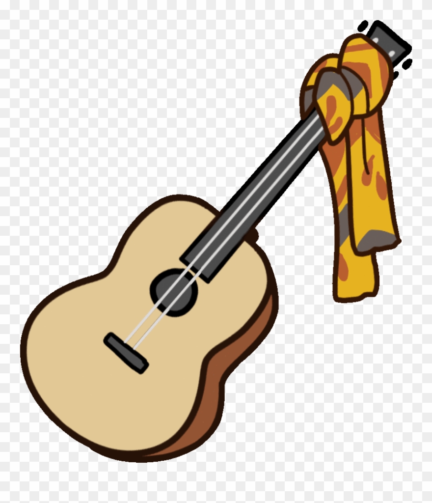 Acoustic Guitar Sticker By Netflix Clipart