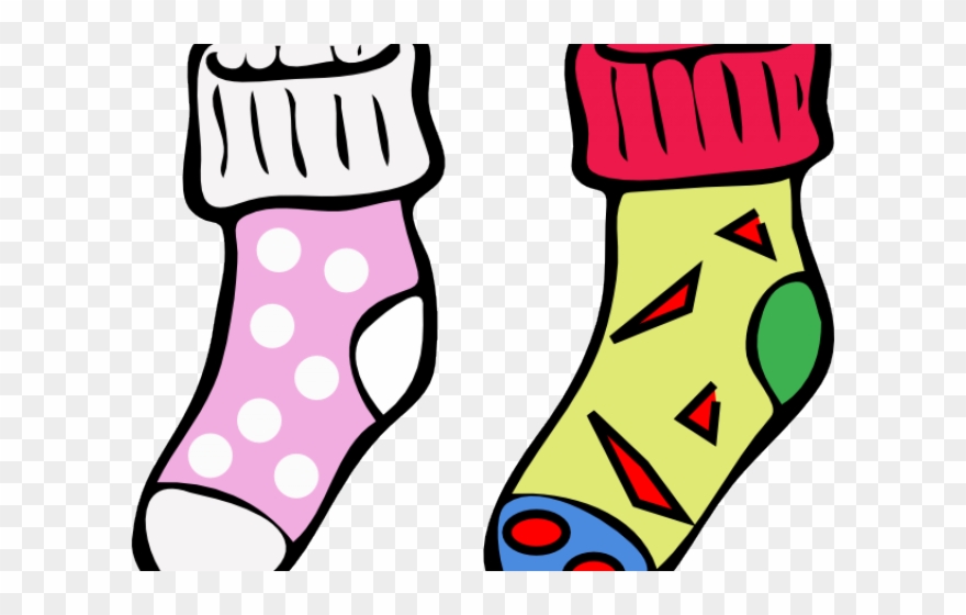 Socks Clipart Same Sock - Png Download