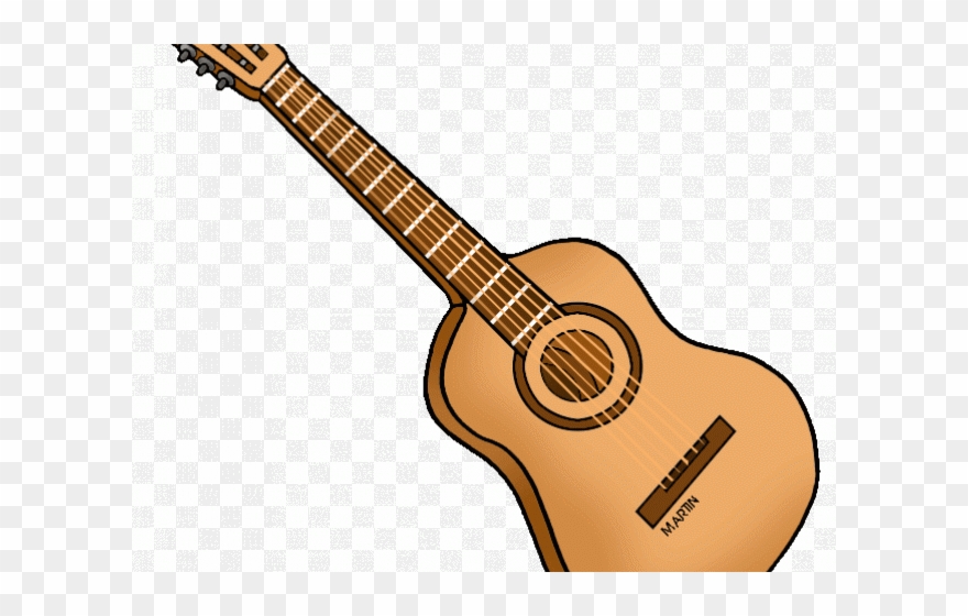 Acoustic Guitar Clipart Gutar - Png Download