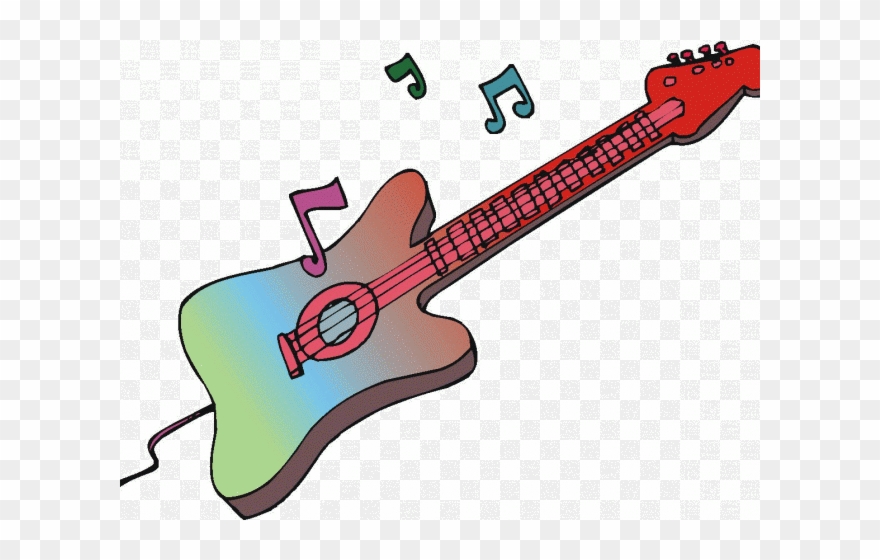 Guitar Clipart Logo - Png Download