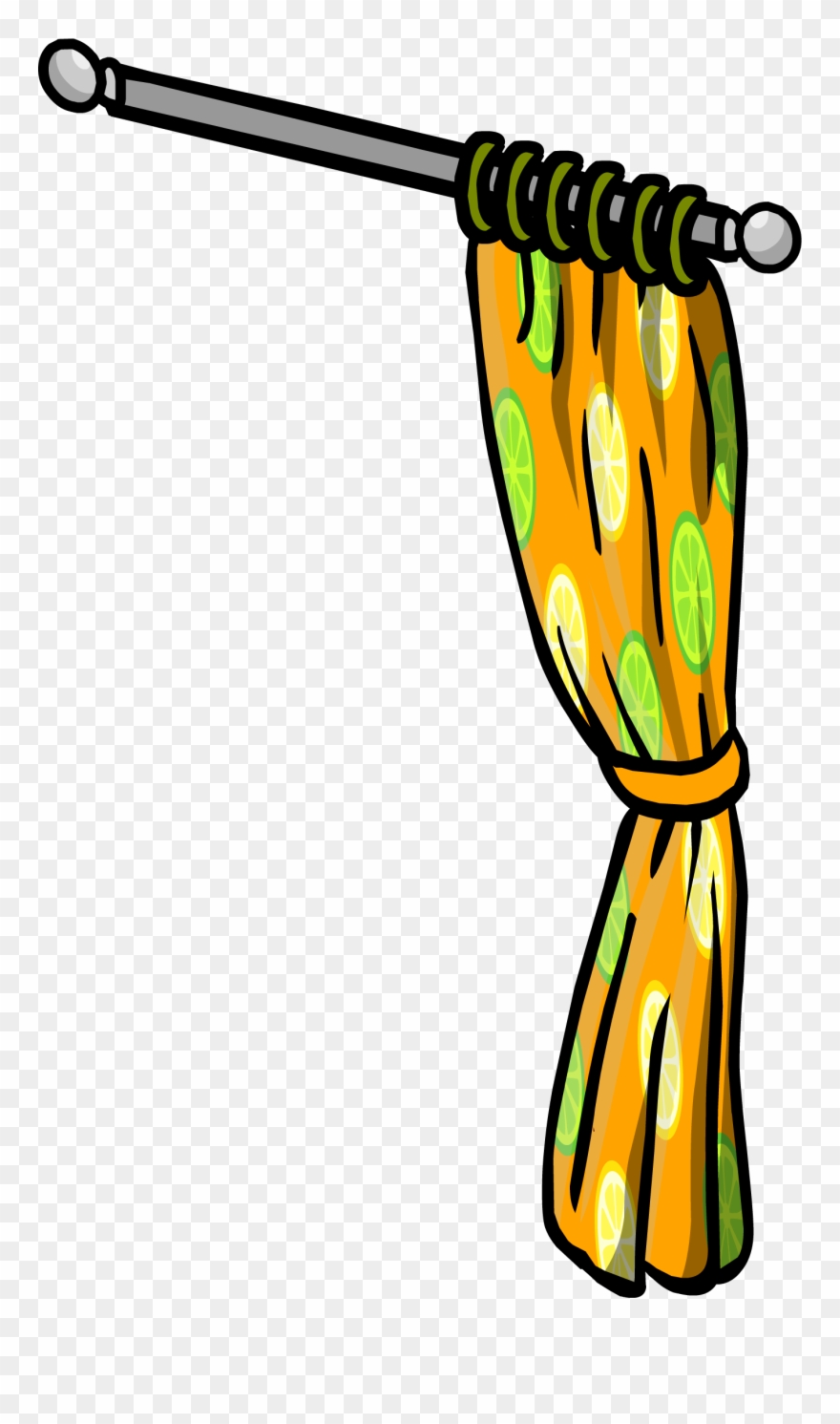 Refreshing Curtain Sprite 008 Clipart