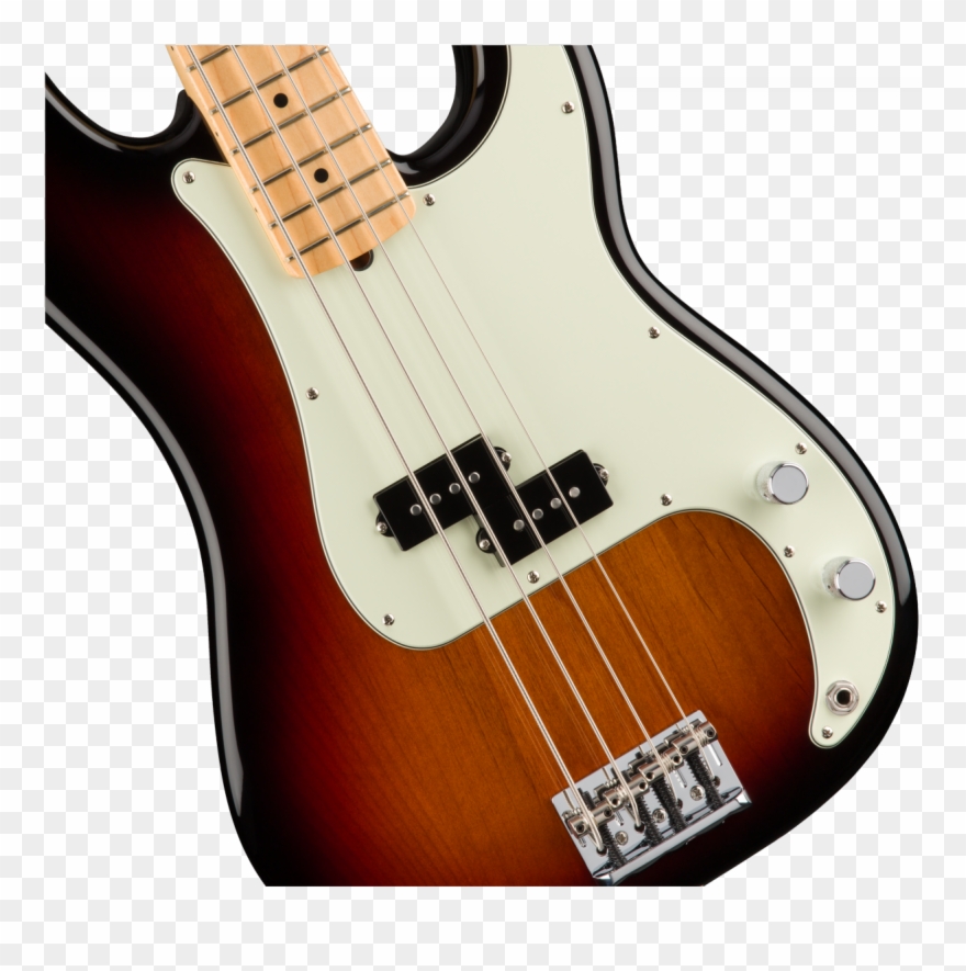 Fender American Pro Precision Bass®, Maple Fingerboard, Clipart