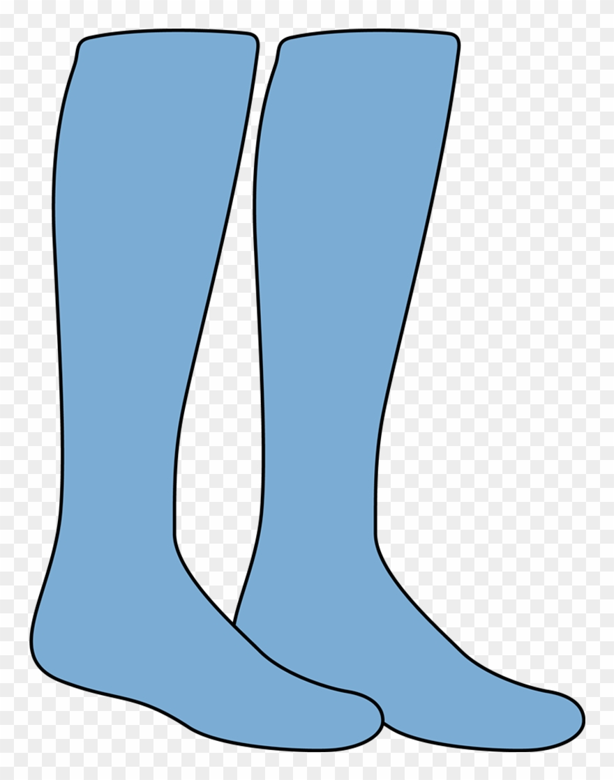 Socks Clipart Blue Boot - Png Download