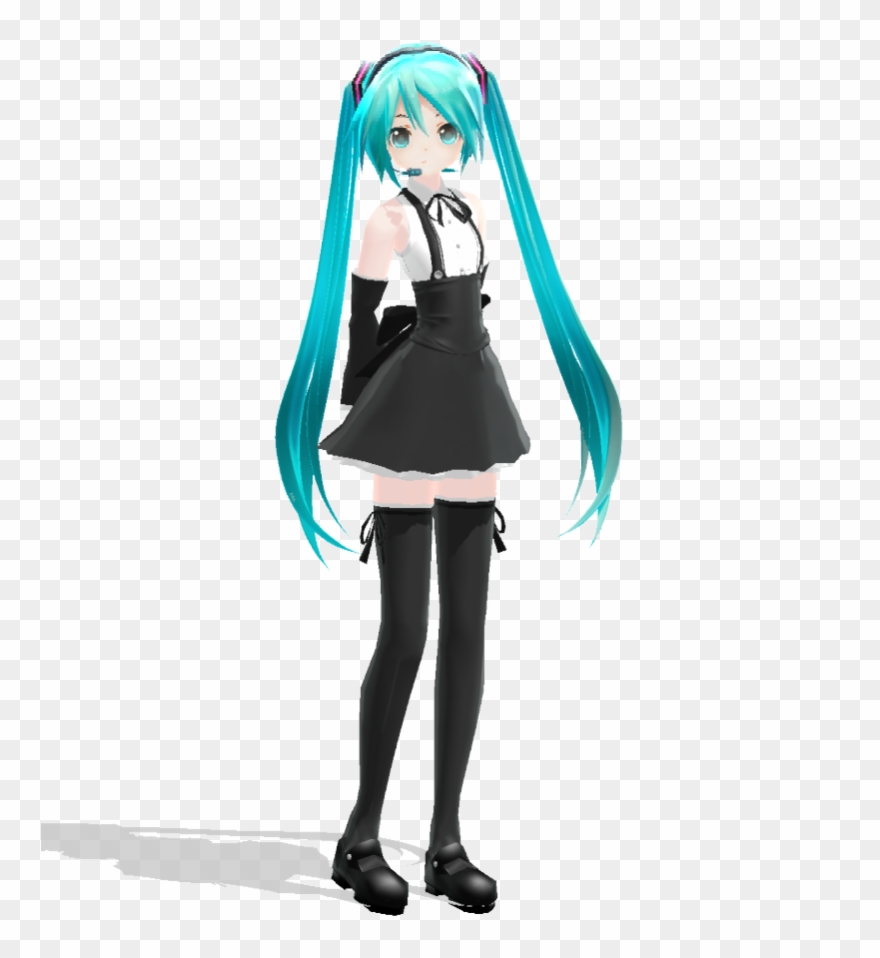 Maid Api Miku [dl] By Jangsoyoung On Clipart Library - Png Download