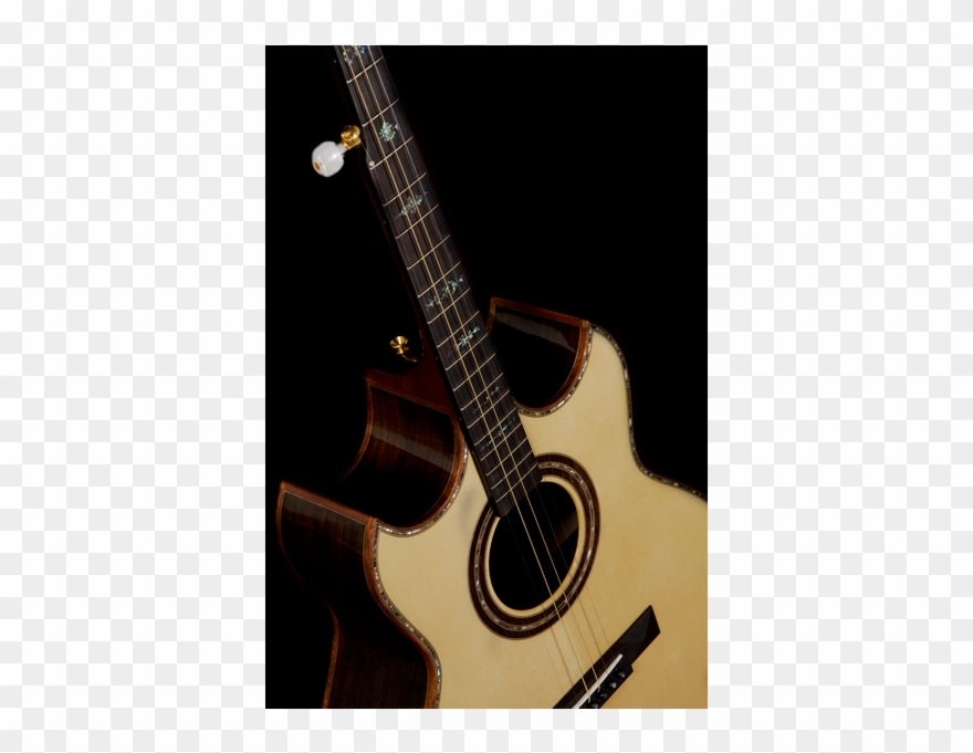 Doc Fossey Guitar For The 5-string Banjo Player Clipart