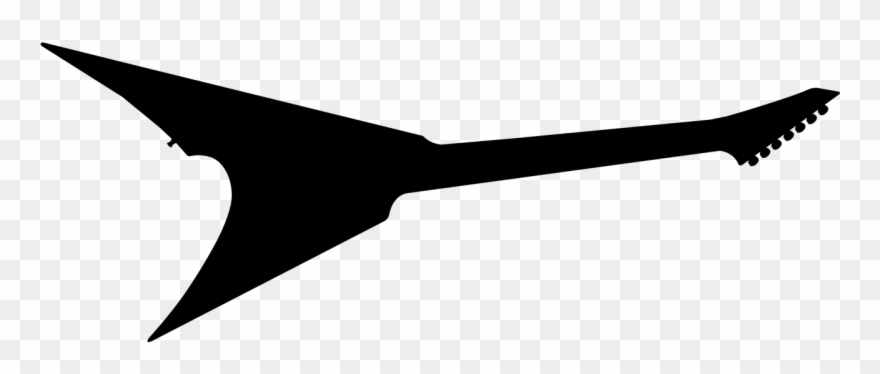 Guitar Silhouette Rock Png Image Clipart