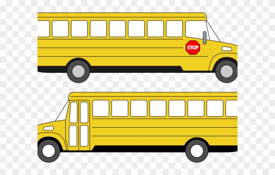 School Clipart Clipart School School Bus - Png Download