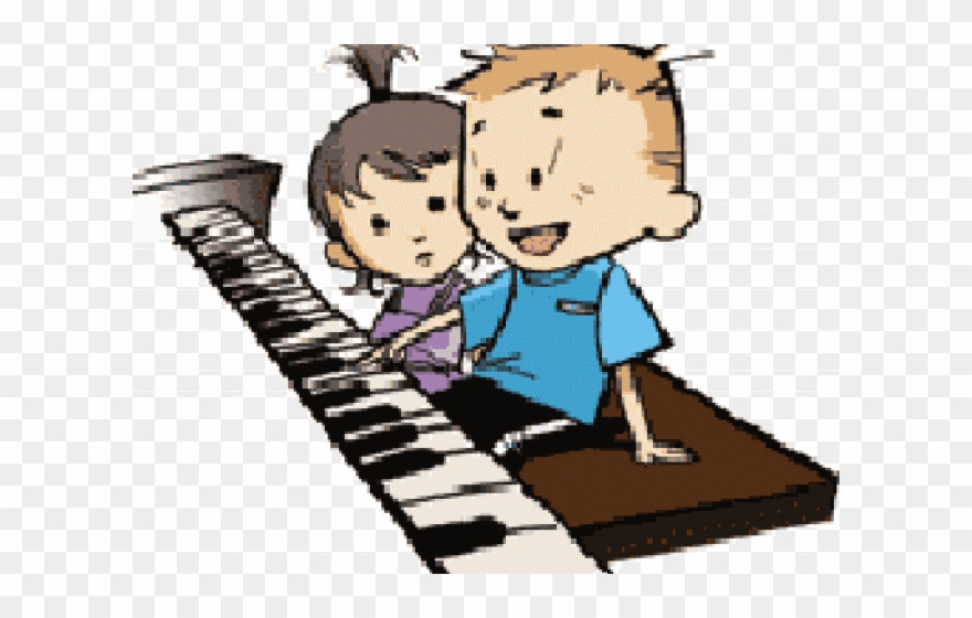 Piano Clipart Child - Png Download