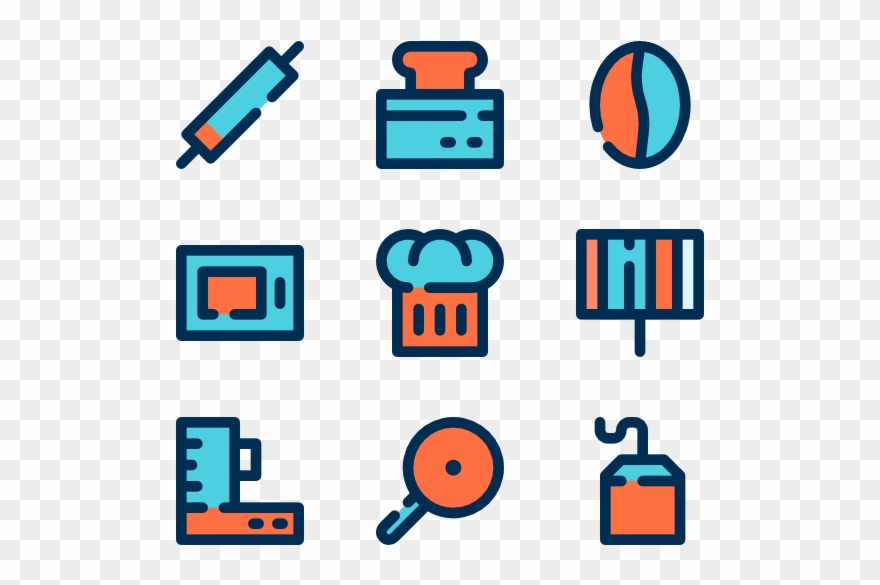 Kitchen Cooking Icon Clipart
